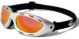 Virage Masque et Lunettes de Soleil - Multisports - Vtt - Moto - Voile - Conduite - Motard / Mod. N2 Sports Gris Clair Iridium / Taille Unique Adulte / Protection 100% UV400