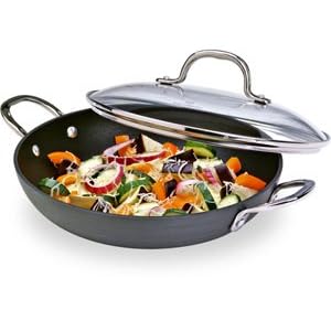 Click here to buy Calphalon Commercial Nonstick 10-Inch Everyday Pan with Glass Lid by Calphalon.