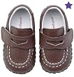 pediped Infant/Toddler Charlie Penny Loafer,Chocolate