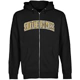 NCAA Southern Miss Golden Eagles Arch Applique Full Zip Hoodie - Black