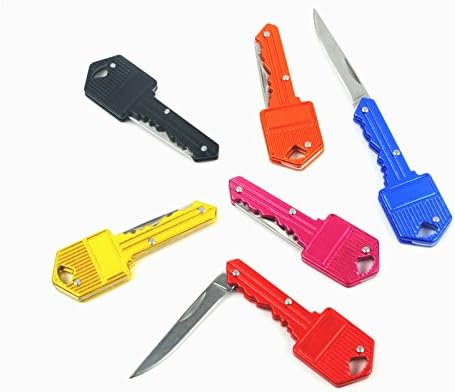 Twise Keychain Shaped Folding Pocket Knife (Gold)