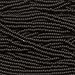 asomooh Czech 11/0 Glass Seed Beads (4)(6 String Hanks) Which is 24 18 Strands Preciosa Jablonex (Opaque Black)
