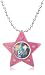 High School Musical Kids' Pink Star Necklace Watch #WHSM04169