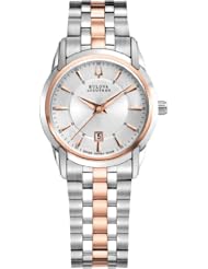 Bulova Accutron LadiesÕ Two-Tone Dial Watch, 65M104