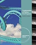 Fundamentals of Python : first programs