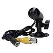 VideoSecu Color CCD Pinhole Lens Bullet Security Camera 3.7mm Wide View Angle Lens Weatherproof Outdoor Indoor for CCTV Home Surveillance System BUV