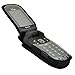 Turtleback Kyocera DuraXV, DuraXA Flip Phone Fitted Case - Made in USA (Black Nylon / Rotating Metal Clip)
