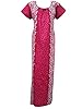 Womans Kaftan Pink Batik Cotton Caftan Bohemian Maxi Dress Lounger L