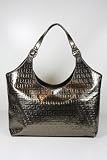Fendi Handbags Gold Fendi Logo Patent Calf Leather 8H219