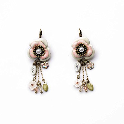 Kaariag Punkin® Flower Shape Long Dangle Tassel Earring