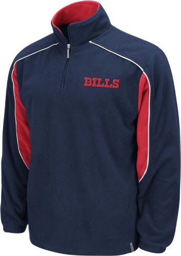 Buffalo Bills Reebok Youth Final Score 1/4 Zip Polar Fleece