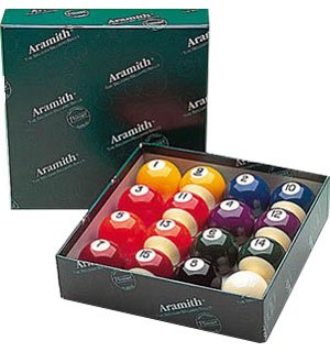 Childrens Toyshop  Toys : Aramith Spots and Stripes Pool Balls - 2 1/4 inches 57mm