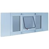 Sash Cat Flap Small Pet Door, 27 to 32-Inch