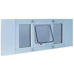 Sash Cat Flap Small Pet Door, 27 to 32-Inch