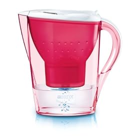Brita Marella Cool Water Filter Jug, Jazzy Red