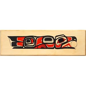 Alaska Smokehouse Wood Pencil Box With One Each Salmon, Shrimp and Salmon, And Trout, 10.5... by Alaska Smokehouse