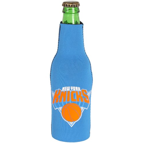 NBA New York Knicks Zippered 12oz. Bottle Koozie - Royal Blue