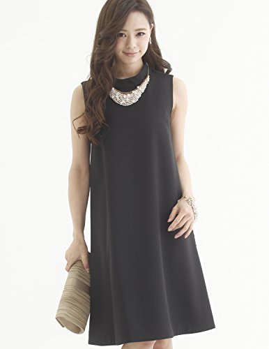 (プールヴー) PourVousワンピース ドレス パーティードレス フォーマルドレス ミセス フォーマルワンピース お呼ばれ 結婚式 二次会 披露宴 大きい 大きいサイズ ノースリーブ 膝丈 Aライン ジャガード 6151351