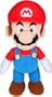 Nintendo Mario - 6" Plush Mario toy