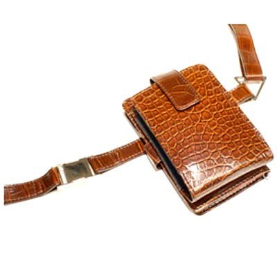 CellKeeper Original Wallet-Alligator Brown