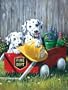 Royal Brush Junior Small Paint By Number Kit 8 3/4" X 11 3/4" Fire Wagon PJS46; 3 Items/Order