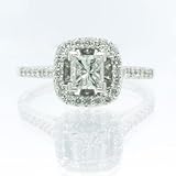 1.41ct Princess Cut Diamond Engagement Anniversary Ring