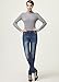 Camii Mia Women's Mid Rise Slim Fit Fleece Skinny Jeans