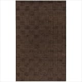 Panama Brown Contemporary Rug Size: 3'6