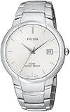 Pulsar Men's Dress Silver-Tone Stainless Steel Watch #PXH625
