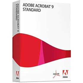 Adobe Acrobat Standard v9, Full Edition (PC)