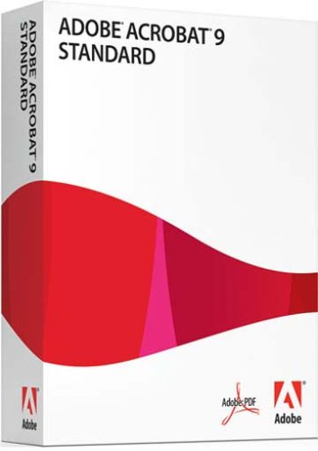  : Adobe Acrobat Standard v9, Full Edition (PC)