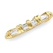 14K Yellow Gold Diamond Anniversary Band - 0.40 Ct.