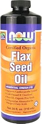 Flax Seed Oil Organic by NOW Foods - (24 oz. Liquid)