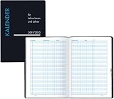 Lehrerkalender PVC schwarz 2012