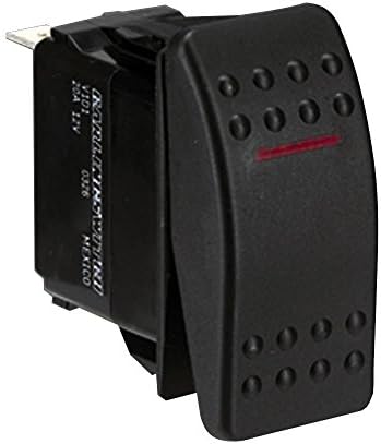 Paneltronics SPST ON/OFF Waterproof Contura Rocker Switch