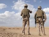 Marines Scan the Horizon for Insurgent Activity During a Security Patrol Photographic Poster Print by Stocktrek Images, 64x48