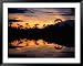 Sunset Over Lagoons of Cuyabeno in the Ecuadorian Amazon Basin, Cuyabeno Fauna Reserve, Ecuador Styles Framed Art Poster Print by Alfredo Maiquez, 49x39