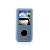 yooZoo SanDisk Sansa e250 e260 e270 e280 Premium Silicone Skin Kit with Belt Clip, Sports Armband, LCD Screen Protector, Lanyard - Horizon Blue