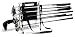 Club Frame Club Carrier Golf Holds 10 Clubs 6 Balls