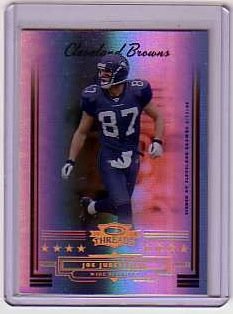 2006 Donruss Threads #82 Joe Jurevicius Serial #'d 118/250 (Football Card) Cleveland Browns