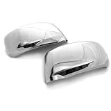 Triple Chrome Rear View Mirror Covers Trims Moulding for 05-09 Nissan Versa Tiida Latio 2005 2006 2007 2008 2009 Brand