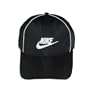 Mens Nike Athletic Fit Comfortable Black Cap. (Size: M)