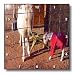 Jos Fauxtographee Realistic - Miniature Shetland Pony and Its Brand New Baby in Red Sweatshirt in Ivins, Utah - Wall Clocks