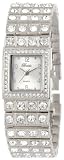 Breda Women’s 2255_silver “Elise” Rhinestone Dress Watch