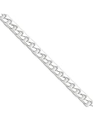 Sterling Silver 18in Polished 4.6mm Curb Necklace Chain. Metal Wt- 23.32g