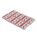 10 Pairs Black Cross Style False Eyelashes Fake Eye Lash + Glue