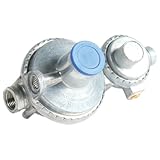 Camco 59313 RV Vertical Two Stage Propane Regulator