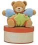 Kaloo Plush Bear, Green, Small