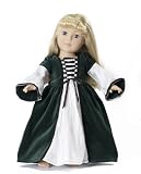 Medieval Princess Dress Outfit - 18 Inch Doll Clothes/clothing Fits American Girl or Other 18