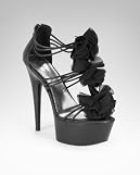 Fleur Leather Strappy Platform Sandal
